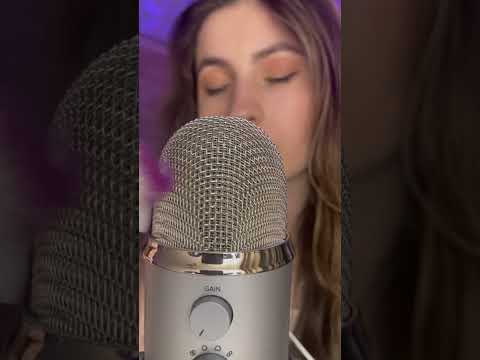 Asmr brushing microphone