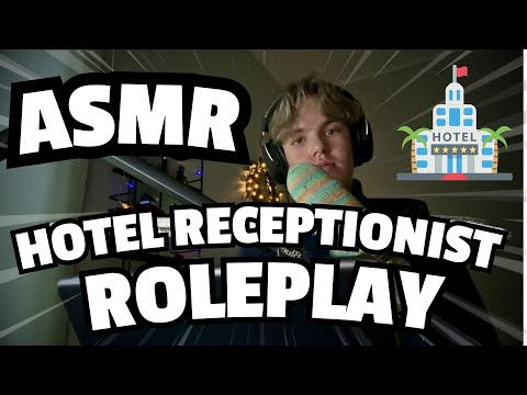 🛎️Soft-Spoken ASMR Hotel Receptionist Roleplay - Relaxing🏨