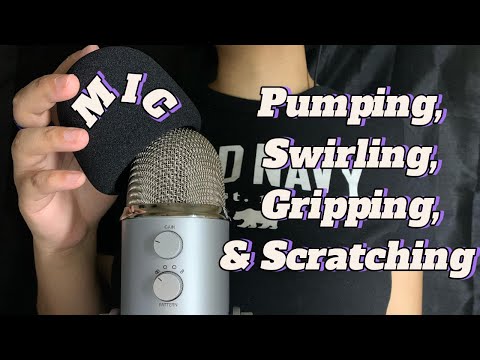 ASMR | Fast and Aggressive Mic Pumping, Swirling, Gripping and Scratching | NO TALKING