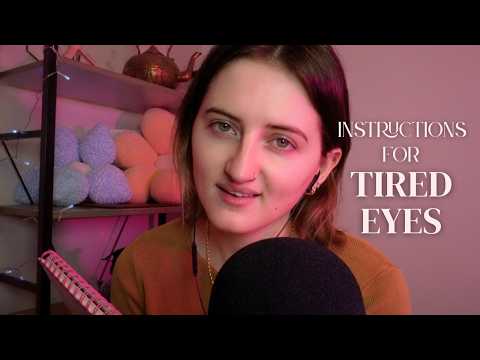 ASMR Follow my Instructions with lights