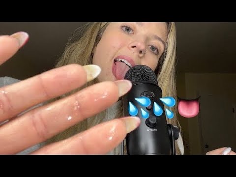 ASMR| 30+ Mins of Spit Painting on You! No Tapping