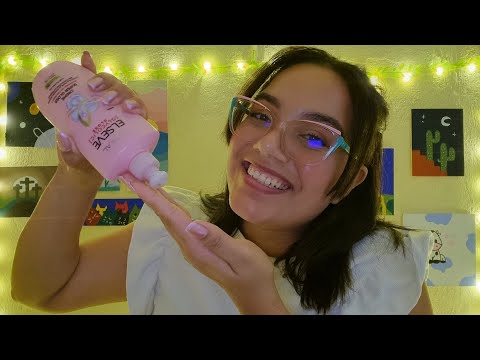 ASMR FINALIZANDO SEU CABELO CACHEADO 🪮✨💖