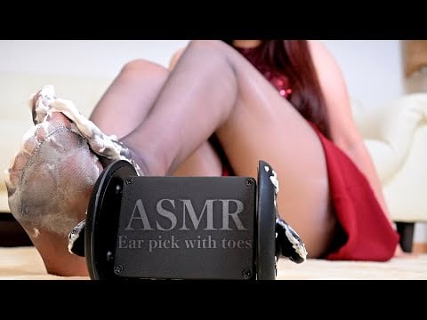【ASMR】黒パンスト✖︎クリーム泡を塗る音+足裏スクラッチ🐾🫧【睡眠導入/Foot sole/Scratching/Triggers for sleep/Relaxation/No Talking】