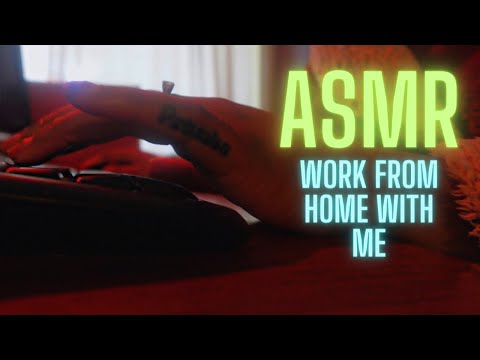 ASMR| Clickety-Clack Keyboard Sounds for Ultimate Productivity | Work from Home Edition | no talking