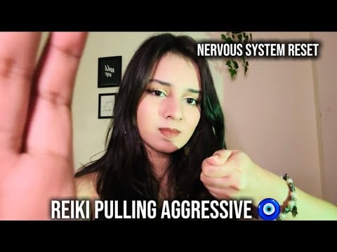 🧿 Reiki ASMR | Aggressive Stress & Anxiety Plucking ✨ Deep Healing Energy + Breathing Exercises