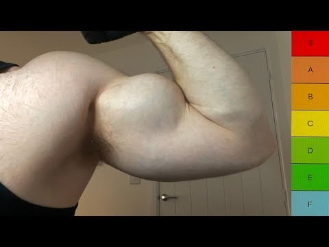 The Best and Worst BICEP Exercises (Tier List ASMR)