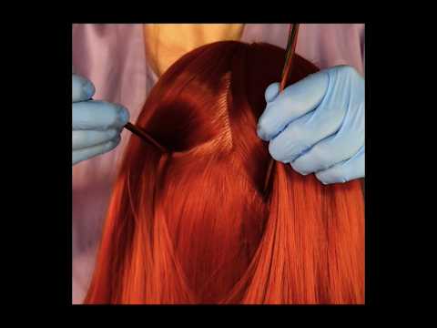 Scalp Check with Knitting Needles