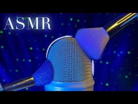 ASMR Gentle Mic Brushing For Deep Sleep, Relaxation & Tingles | Soft Brain Massage, Sleepy Whispers