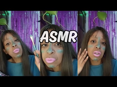 POV: AQUELA MAQUIAGEM DE OUTRO PLANETA parte 2 #asmrroleplay  #humor  #asmrmakeup