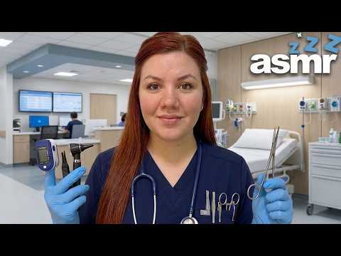 ASMR Doctora del MEJOR HOSPITAL 🏥 Examen Médico de Cabeza a Pies | Roleplay
