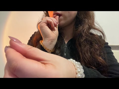 ASMR propless braiding your hair before sleep😴🧝🏼‍♀️invisible clips💆‍♀️no talking