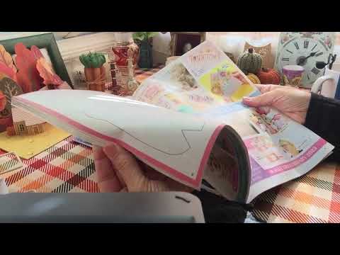 ASMR Crinkly Magazine Page Turning - No Talking
