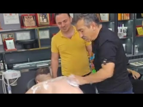 ASMR Münür Önkan BACK MASSAGE AND ARM MASSAGE @Bay.Y.DEMIRBAS