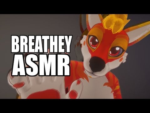 [Furry ASMR] Breathey and wet mouth sounds to make you fall asleep 💤