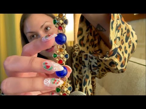 asmr/ HUGE antique store HAUL😍🦕🍦✨ (jewelry, books, unique items, whispers)