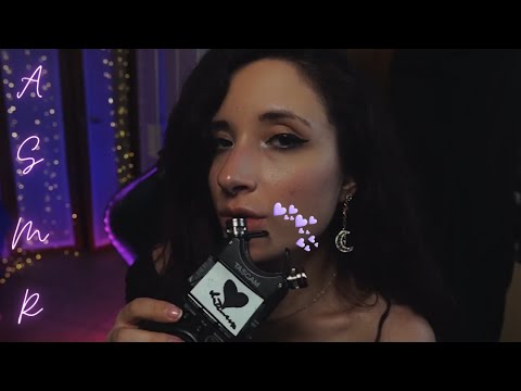 ASMR Nom Nom & Ear Attention (no talking, mouth sounds)