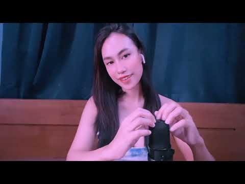 asmr fast and aggressive mic rubbing (mic scratching, tapping and tongue clicking sounds)