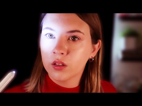 ASMR Gentle Mirrored Light Tracing (Soft-Spoken, Personal Attention, Up-Close, Lights)