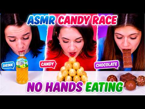 ASMR Most Popular Food Challenge and Green Candy Compilation
