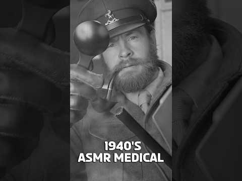 1940’s Medical Exam | ASMR Roleplay