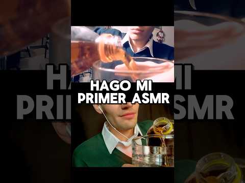 IMITO MI PRIMER VÍDEO DE HACE 10 AÑOS Y ASÍ SALE #asmr #shorts #asmrvideo