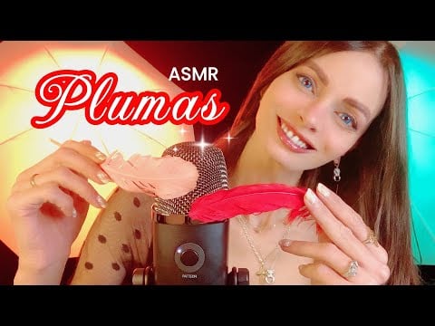 🌙 ✨ ASMR con Plumas Suaves y Sonidos Crujientes | Relajación y Cosquilleo Profundo 🌙💤 | ASMR ESPAÑOL