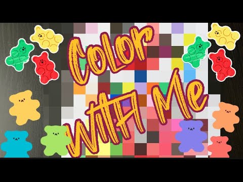 ASMR Color With Me “Gum Ball Machine”