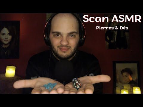 Le Scan ASMR - Explorons les sons des Pierres et des Dés 🪨🎲