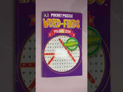 ASMR Tapping On Word-Finds Volume 258 | No Talking #ASMR #Shorts