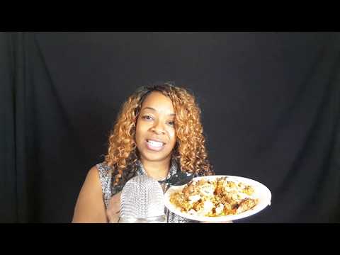 ASMR- Mukbang - Eating Chinese Food Tonight Wet mouth Moving Sounds