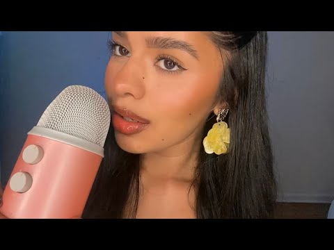 ASMR~ Clicky Whisper Life Update & Mouth Sounds 