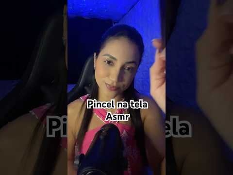 Pincel na tela #asmr #relax #asmrsounds #tingles #shots