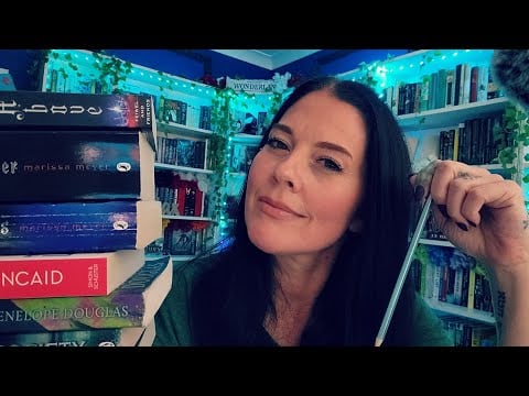 ASMR- Library RP (w/Pencil Chewing, Book Tapping, Writing, and Typing Sounds) 📚✏️💻