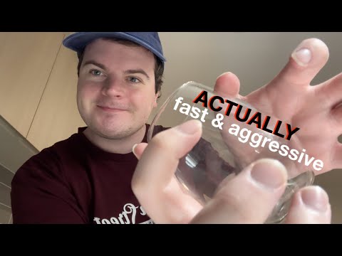 ACTUALLY Fast & Aggressive ASMR INTENSE Tapping