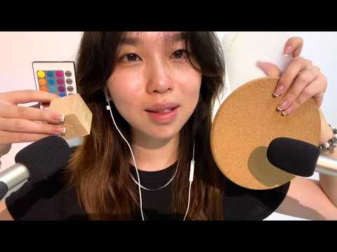 Crispy Tapping & Scratchy Textures ♡ RODE NT5 ASMR