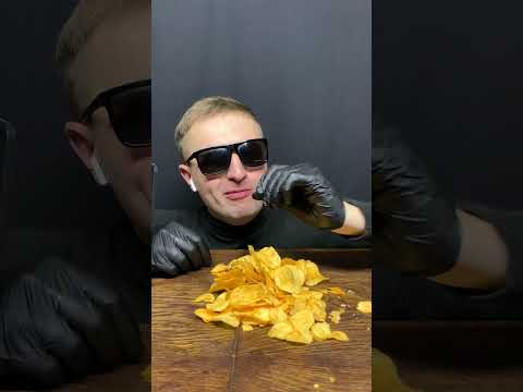 ASMR 4 Flavors Potato Chips (No Talking) EXTREME CRUNCHY #shorts