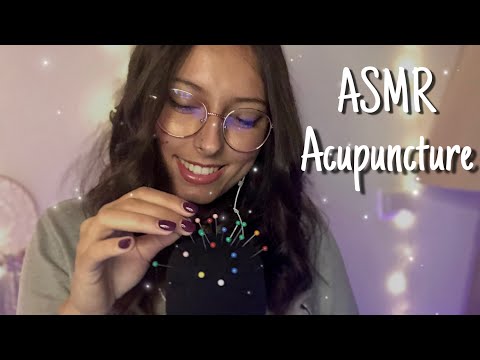 ASMR FR | SEMI-RP ACUPUNCTURE (Je t'enlève tes pensées négatives) (Breathing/MicBrush/Visual)