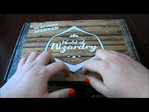 ASMR Unboxing Geek Gear World of Wizardry Wearable Mystery Box (softly spoken)