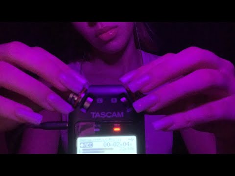 ASMR MASSAGEANDO SEU CÉREBRO 🧠 | Sons de Embalagens, Tapping no Microfone