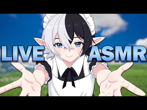 🌿 Live ASMR | Gentle Femboy Voice Beneath the Blue Sky ☁️