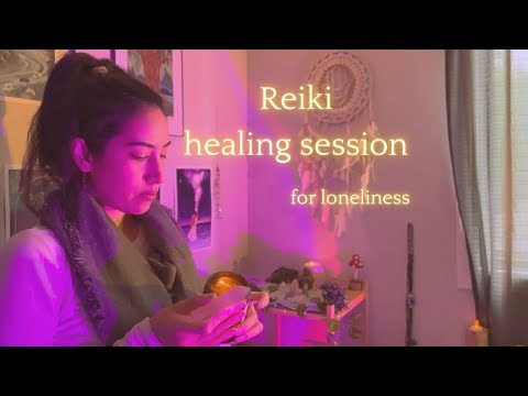 For times of solitude 🪾❤️reiki asmr session🤲 rattle| crystals|