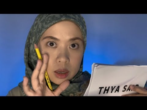 ASMR Roleplay - Your Smart & Kind Best Friend Helps You with the Exam (inaudible whispers)