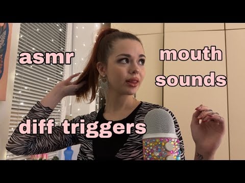 asmr to knock you out frrr (trigger assortment, mouth sounds, visual triggers)