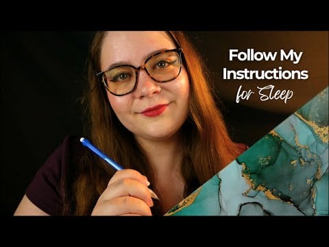 (Eyes Closed) Follow My Instructions for Sleep 💤 Soft Spoken & Whispered ASMR