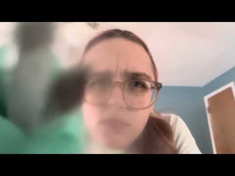 ASMR there’s something in your eye (uncut asmr) realistic personal attention