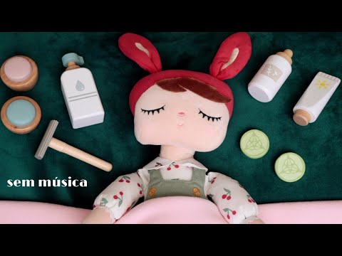 ASMR LIMPEZA DE PELE APLICADA (Versão sem música)