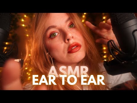 ASMR All Up in Your Ears Intense Whispers With Soft Face Touching