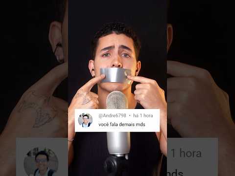 “você fala demais” 🙁 #asmr