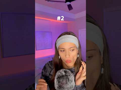 Which Mouth Sound Is The Best? #asmr #mouthsounds #tingles #sleep #ytshorts #youtubeshorts