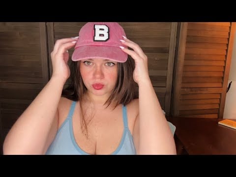 ASMR | Tapping & Scratching on my Hats 🧢✨ (super tingly fabric sounds) 